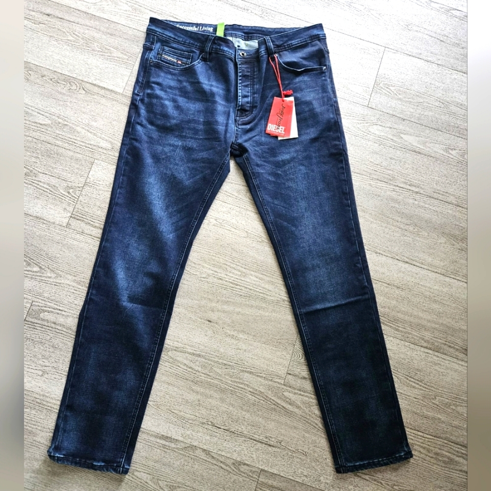 NEW Men's Dark Blue Jeans